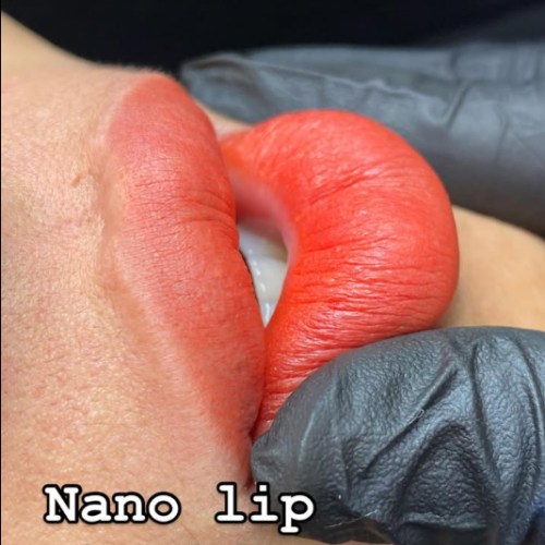 Lip Embroidery