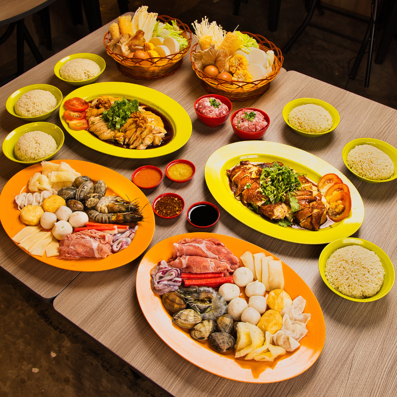 Feng Sheng Kampong Chicken Rice & Steamboat (24 Hours) | 豐盛滑鸡火锅