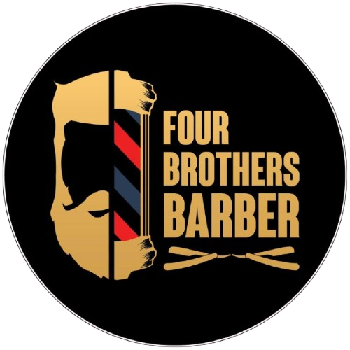 Four Brothers Barber Logo Image